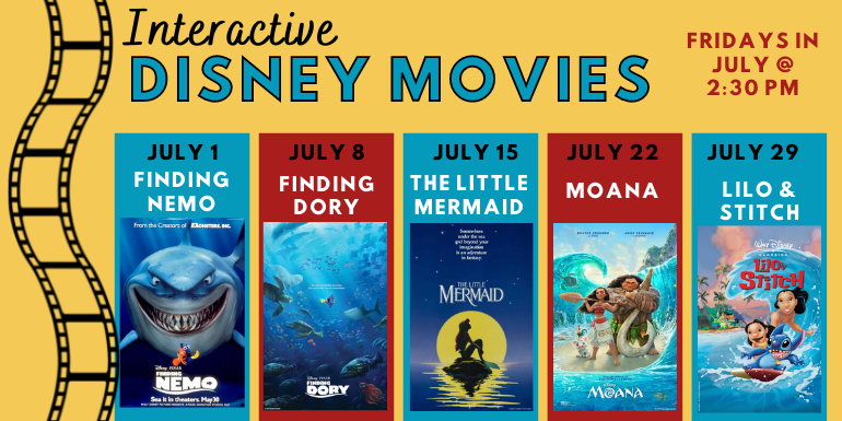 Interactive Movies- Finding Nemo | Lapeer District Library